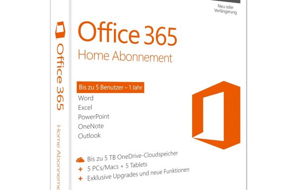Microsoft Office 365 Home | 1-jährige Lizenz